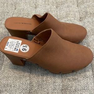 Lucky Brand Brown Mules